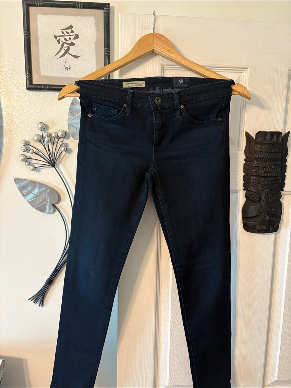 AG Adriano Goldschmied Dark Indigo Skinny Jeans